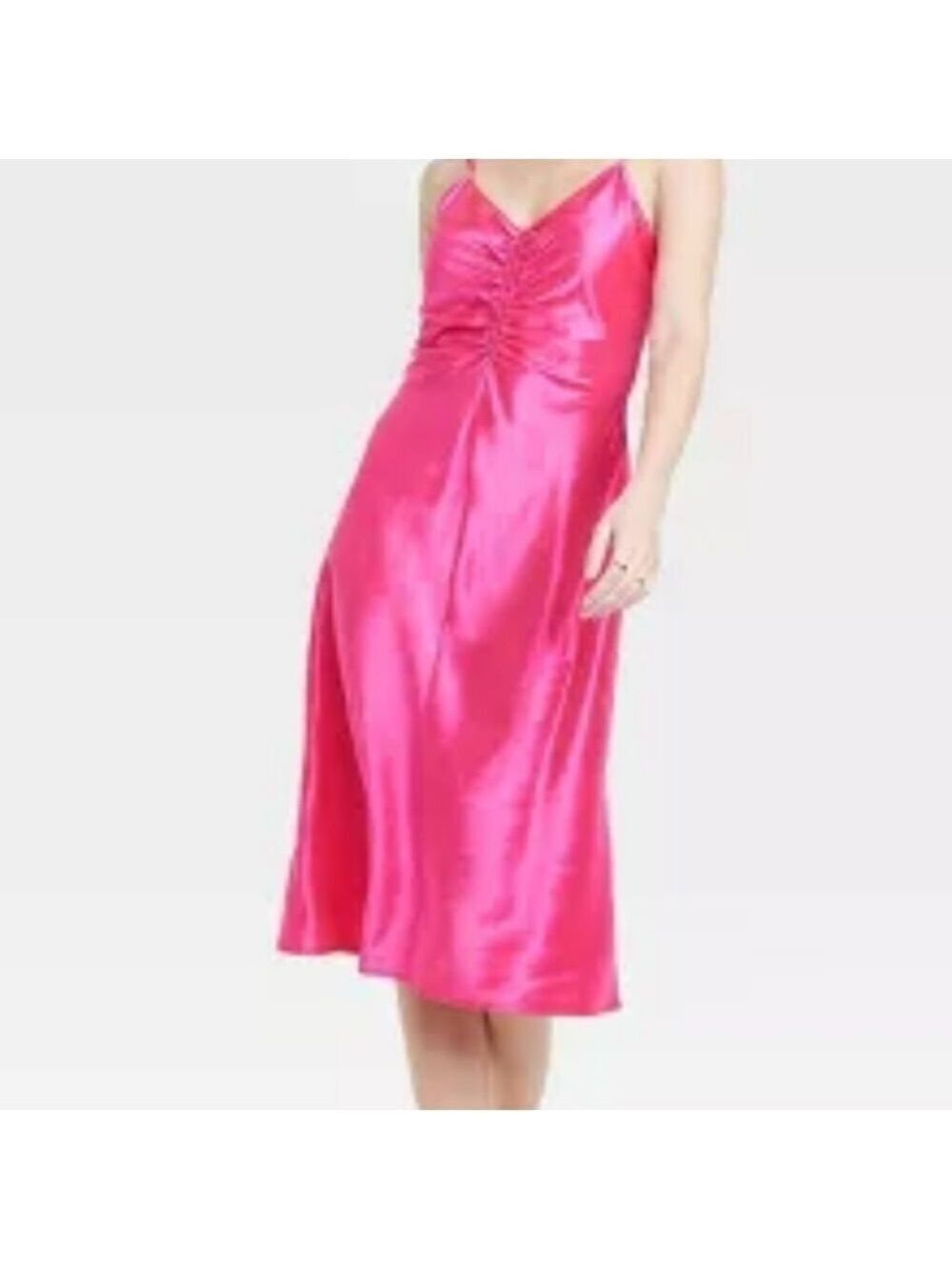 NWT A New Day Women's Ruched Slip Dress - Size XL